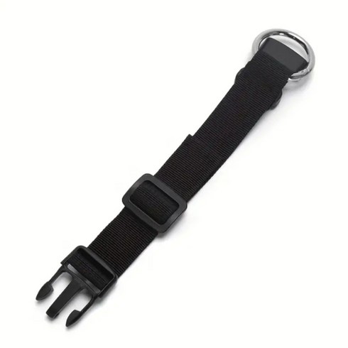 캐리어 가방 고정 스트랩 옷걸이 보조벨트, 1개, 블랙