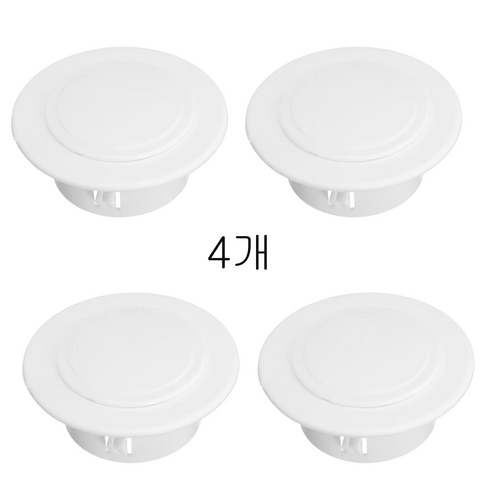 에어컨 구멍마개 밀봉캡, 4개