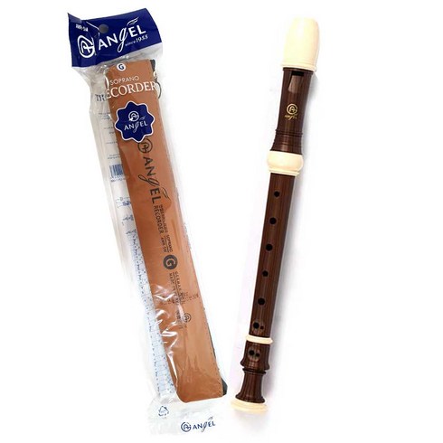 H 경남 헤븐 HEAVEN 소프라노 리코더 SW 저먼식(G) 독일식 우드무늬 Soprano Recorder ANGEL 엔젤, 1개, 저먼식