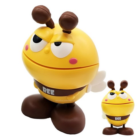 MDC 점프하는 태엽장난감 허니 비 BEE / 움직이는 장난감 벌, 1개