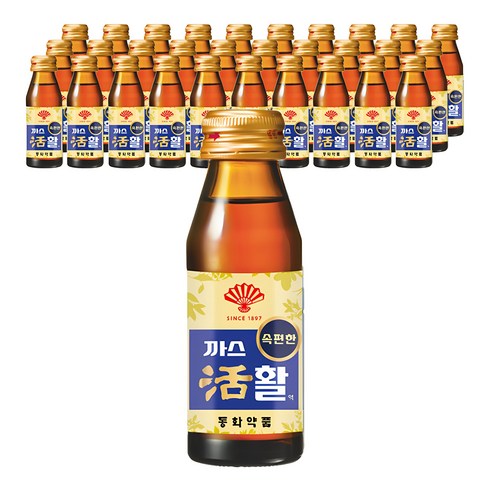동화약품 부채표 까스활 소화제, 75ml, 60개