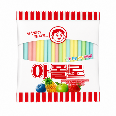 추억의과자 아폴로, 18g, 10개