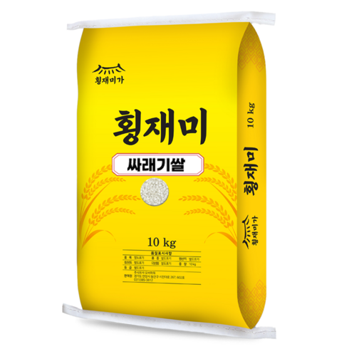횡재미가 싸래기쌀 떡 죽용, 1개, 10kg, 등 외