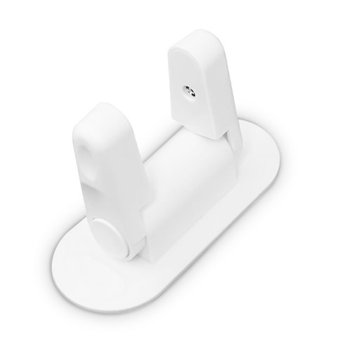 LINJIN 범용 현관문 안전고리 이중잠금 장치 반려동물/어린이 이중잠금 무타공 설치는행 흰색, 1개