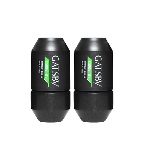갸스비 프리미엄 타입 데오도란트 롤온 아쿠아틱 시트러스, 60ml, 2개