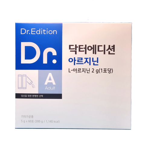 닥터에디션 아르지닌 60p, 60회분, 1개
