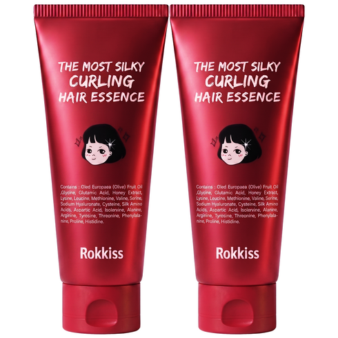 록키스 더 모스트 실키 컬링 헤어에센스, 120ml, 2개