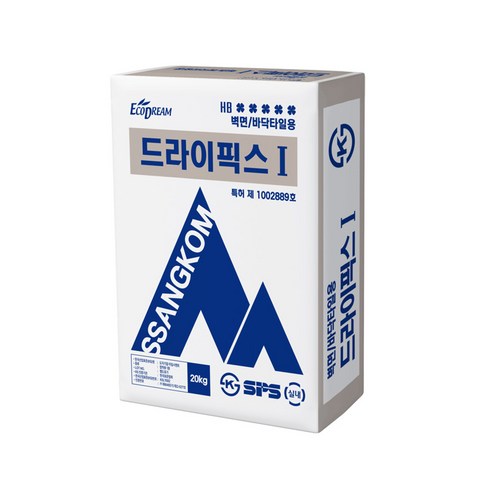 쌍곰 드라이픽스 I 20kg, 1개