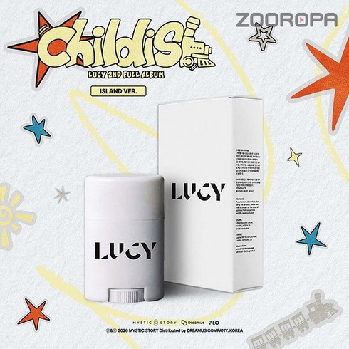 루시 LUCY Childish 2집 정규앨범 Island Ver.