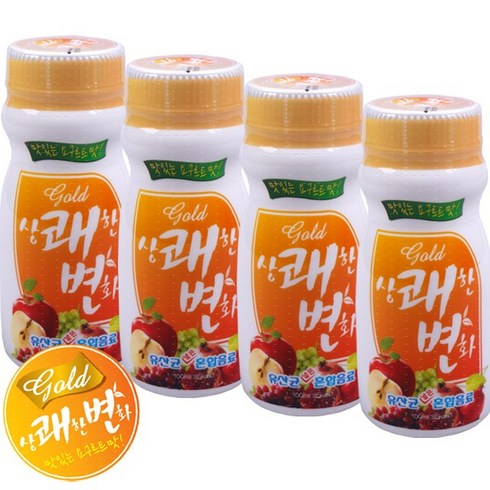 골드 상쾌한변화 100ml 요구르트 맛 4개