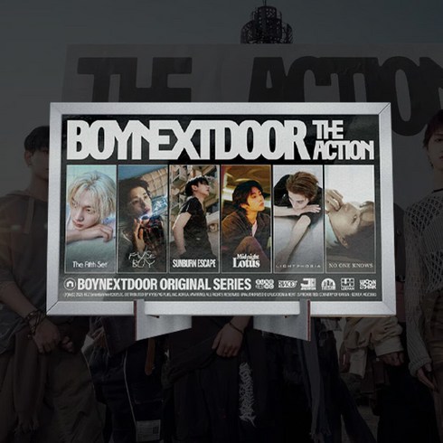 [홀로그램 슬리브 증정](스타포카마켓) 보이넥스트도어 BOYNEXTDOOR 5집 더 액션 THE ACTION FRAME VER 랜덤