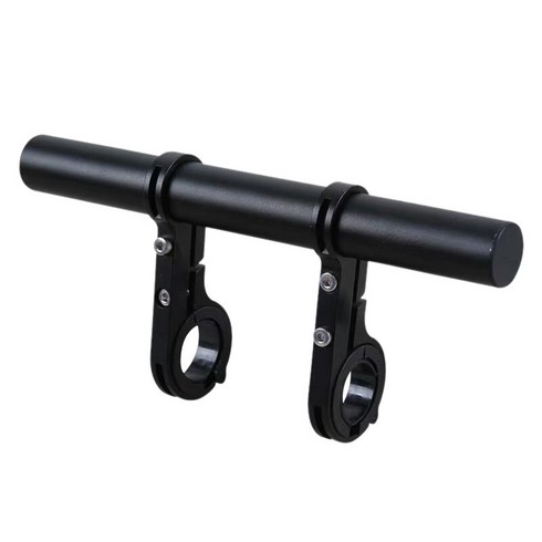 자전거 핸들바 확장바 보조바 액세서리 거치대 라이트 휴대폰 속도계 장착 MTB 로드자전거 블랙, 1개, 블랙(30cm)