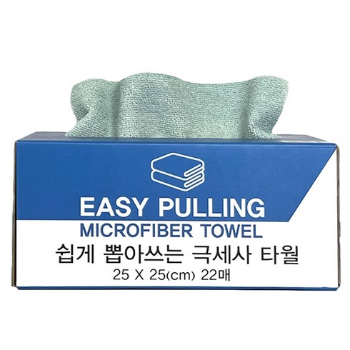 카테크 이지풀링 뽑아쓰는 극세사 세차 타월 22p, 1개