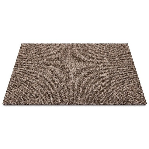 맑은 코일현관매트 100 x 135cm 두께 20mm, 1개, 베이지 + 브라운