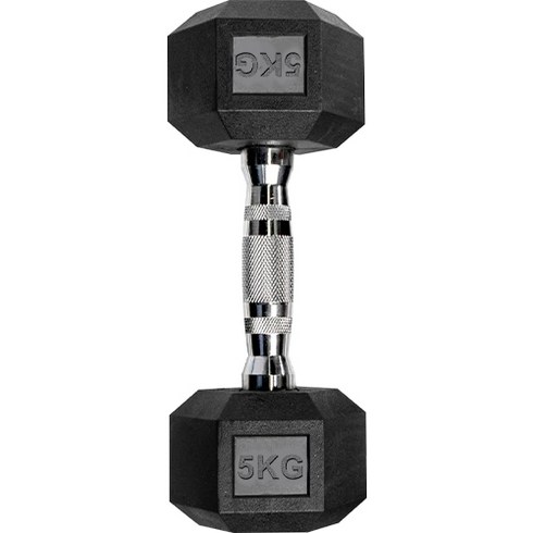 한 쌍 블랙육각 덤벨 아령 2*5KG 2*10KG, 2개, 5kg