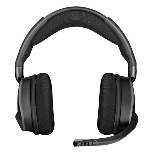 커세어 VOID PRO RGB WIRELESS PREMIUM 게이밍 헤드셋, Carbon
