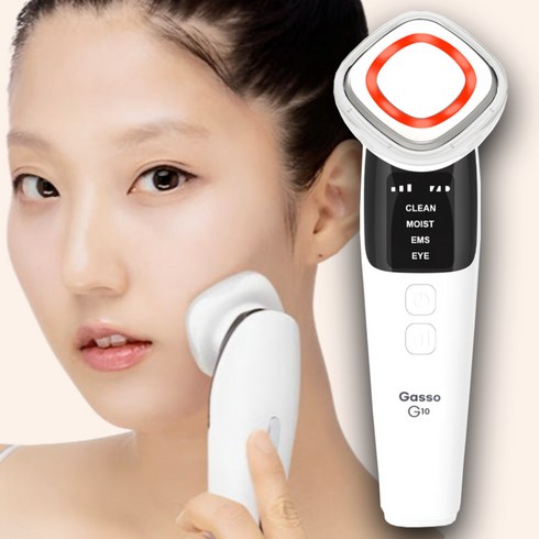 가쏘 갈바닉 고주파 마사지기 얼굴 피부 관리기 뷰티디바이스, G10-EMS