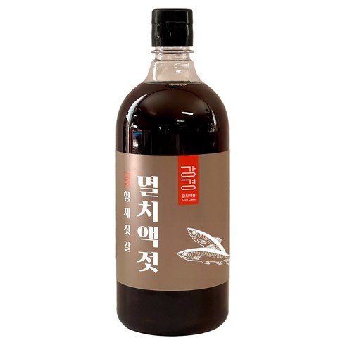 국산 멸치액젓 100% 원액 골드라벨 국산액젓100%, 1개, 600g