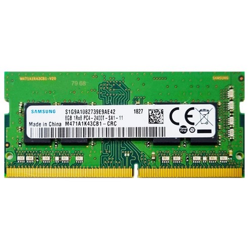 삼성 노트북 메모리 DDR4 8GB PC4-2400T 19200, DDR4 8GB PC4-19200, 1개