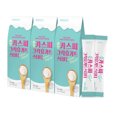 메이준뉴트리 리얼 카스피해 그릭요거트 스타터 분말, 3g, 30개입, 1개
