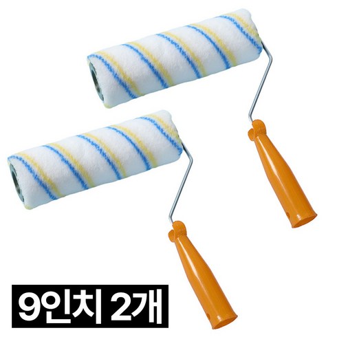 제롯 9인치 페인트 롤러, 2개