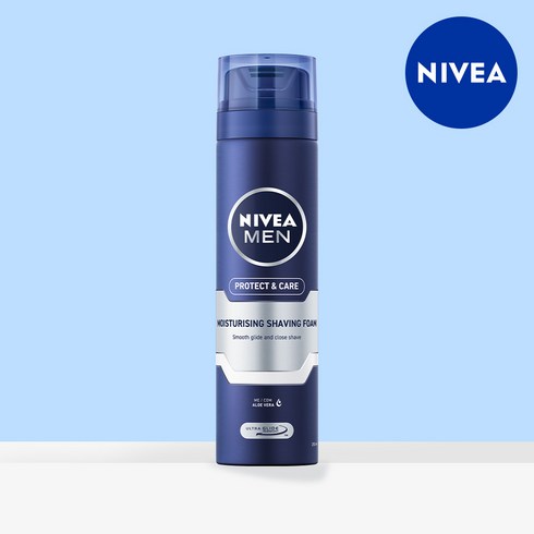 니베아 맨 프로텍트 앤 케어 쉐이빙 폼, 250ml, 1개