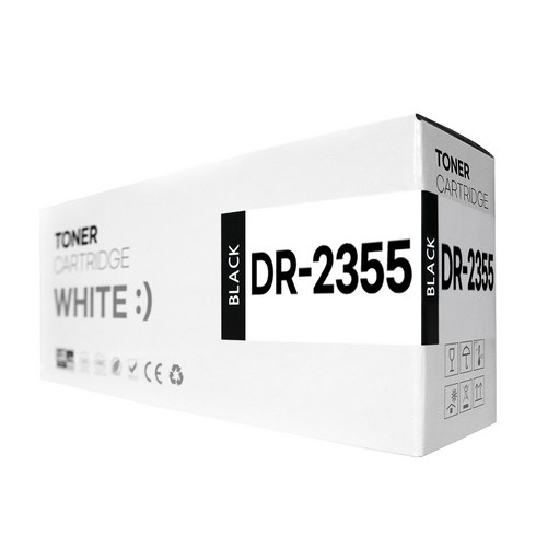 DR-2355 재생 호환 드럼, 검정, 1개