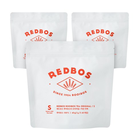 레드보스 루이보스티 오리지널 60개입, 1g, 3개