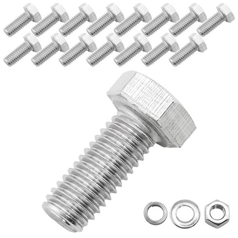 유스툴 스텐 육각 볼트 나사 너트 와셔 포함 서스 304, 1팩, 12mm, M5