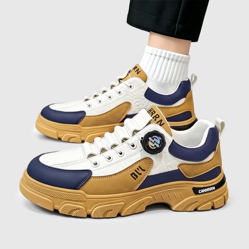 Modern Fashion 남자 발편한 다이얼 통굽 운동화 W40