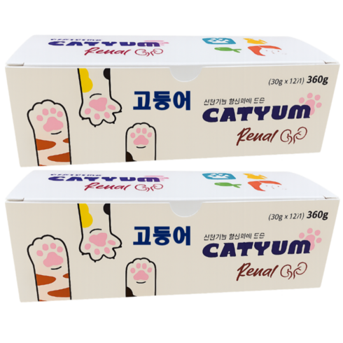 신장 고양이 캔 레날 베러펫, 고등어, 30g, 24개