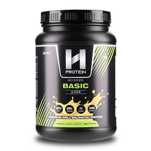 저당 식물성단백질 오늘의바디 에이치프로틴 베이직 고구마맛, 1개, 1kg