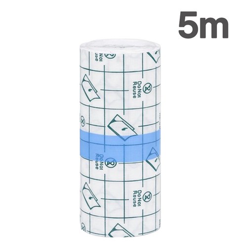 잘라쓰는 아쿠아 방수 밴드 테이프 투명 롤 접착, 1개, 투명 10cm, 5M