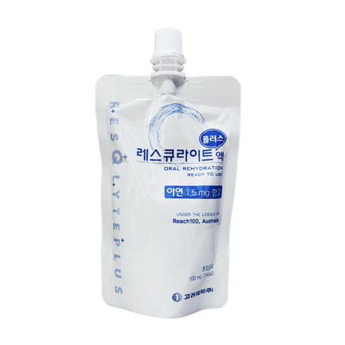 고려제약 레스큐라이트 플러스 액, 2개, 100ml