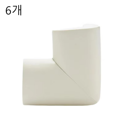 가구 모서리 보호대 L자형 폼 코너가드 충격방지 안전쿠션 6개입 아이보리, 화이트, 6개
