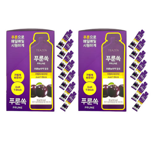 티젠 푸룬쏙 7p, 350g, 2개