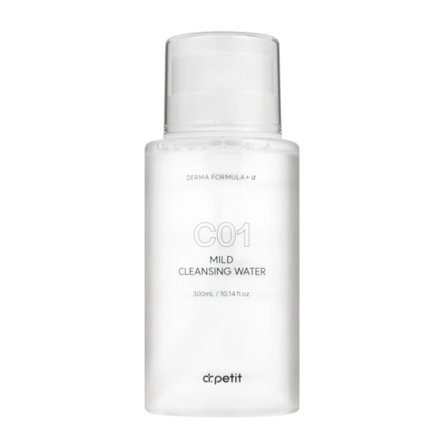 닥터쁘띠 마일드 클렌징워터 메이크업 클렌징 저자극 미셀라 보습 펌프형, 1개, 300ml