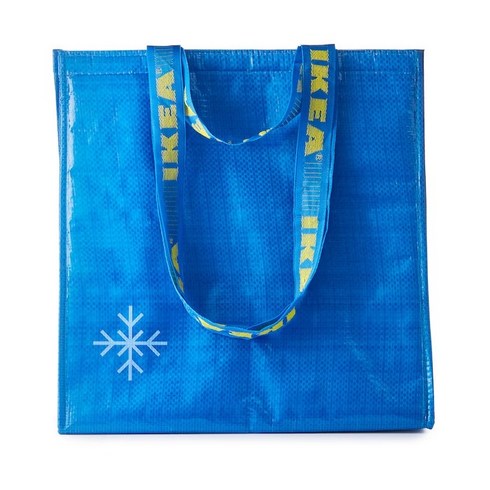 이케아 보냉가방 대형 보냉가방 아이스백 FRAKTA 프락타, Blue, 1개