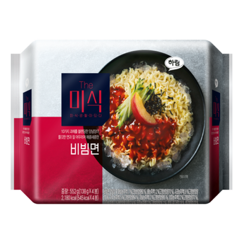 더미식 비빔면 138g, 8개