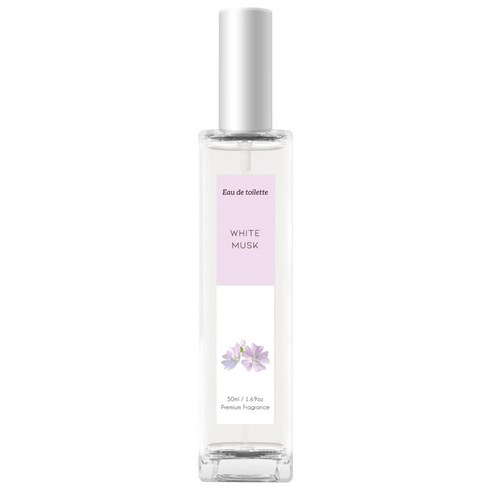 더허브샵 오 드 뚜왈렛 화이트머스크 2개입, 50ml, 2개