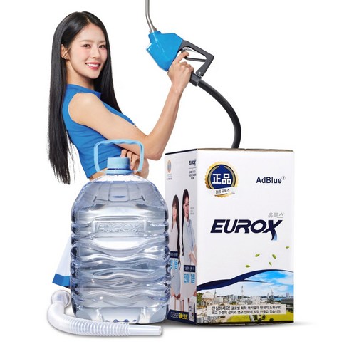 롯데정밀화학 유록스 요소수 10리터 정품 AdBlue 인증 자바라 미포함, 10L, 1개