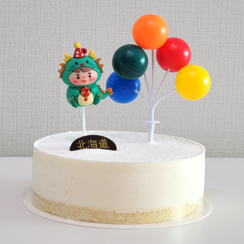 첫돌토퍼 띠별 생일 케이크 12간지 십이지신 동물, 05 용띠, 용띠, 1개