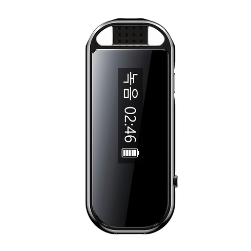RUN기술 고성능 휴대용 초소형 장시간 녹음기 64GB, 블랙, JXT-880J