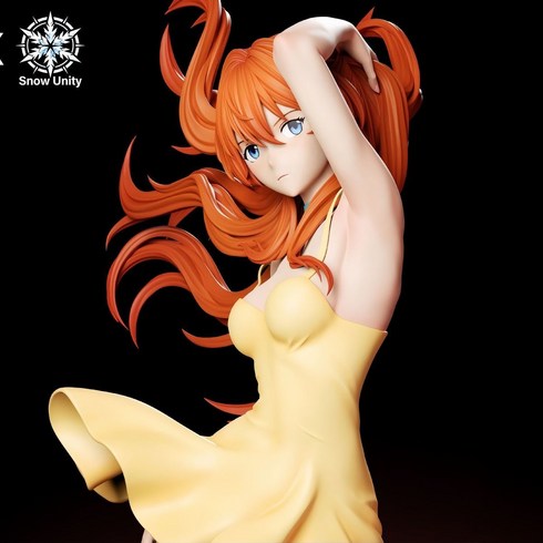 EVA 아스카 랑그레이 피규어 23cm, 1개