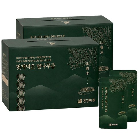헛개먹은 벌나무즙 애주가 건강즙 명절건강선물, 100ml, 60개