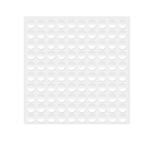 싱크대 문짝 문 소음 충격 실리콘 쿠션 100P, 2개