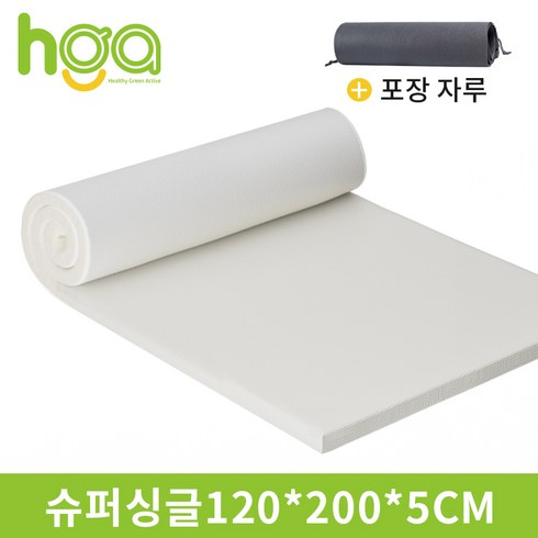 [HGA] 스펀지매트리스 30D고밀도스펀지 매트리스 고탄성 부드러운 패드+ 수납 포켓