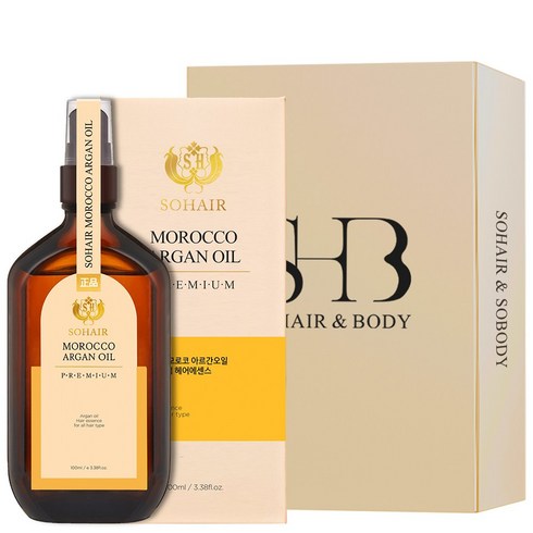 쏘헤어 모로코 아르간오일 데미지 케어 헤어에센스, 100ml, 1개