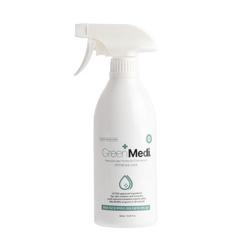 그린메디 고수준 뿌리는 살균소독제, 1개, 500ml