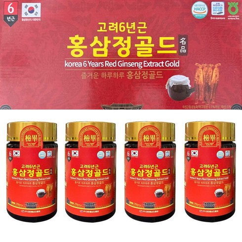 명품 홍삼정골드 매일365 대한홍삼6년근 240g, 960g, 1개